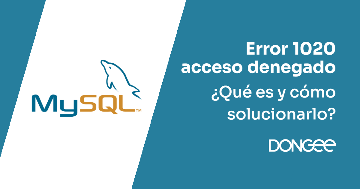 Error 1020 acceso denegado ¿Qué es y cómo solucionarlo?