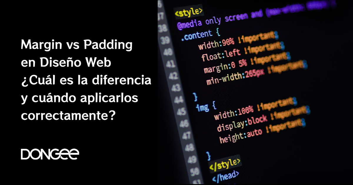 Margin vs Padding en Diseño Web ¿Cuál es la diferencia y cuándo ...