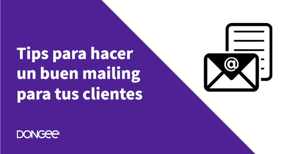como hacer un buen mailing