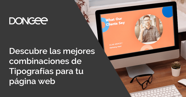 combinaciones de tipografias