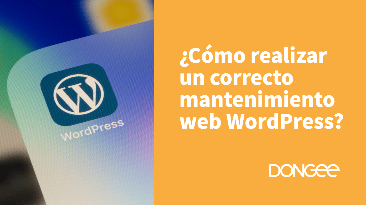mantenimiento web wordpress