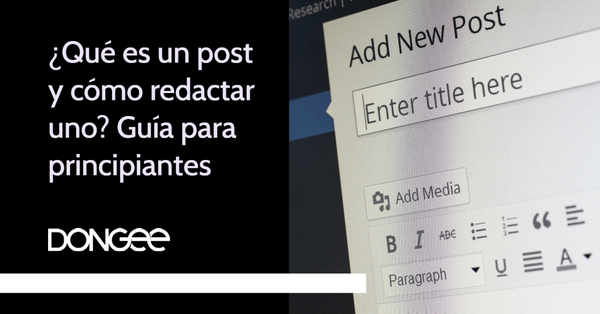 que es un post