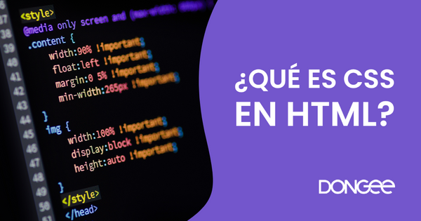 que es css en html
