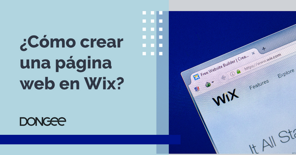 como crear una pagina web en wix