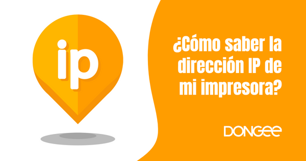 Como saber la dirección ip de mi impresora