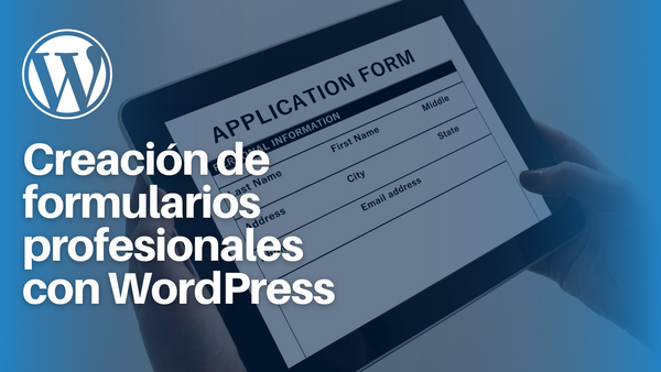Creación de formularios profesionales con WordPress – Guía paso a paso