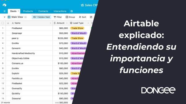 Airtable explicado: Entendiendo su importancia y funciones