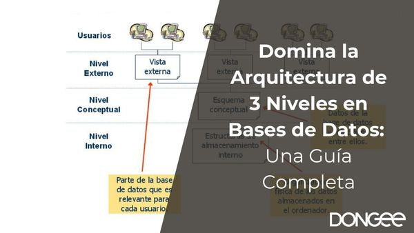 Domina la Arquitectura de 3 Niveles en Bases de Datos: Una Guía Completa