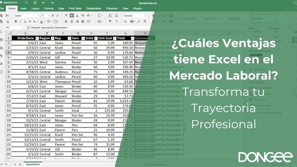 ¿Cuáles Ventajas tiene Excel en el Mercado Laboral? Transforma tu Trayectoria Profesional