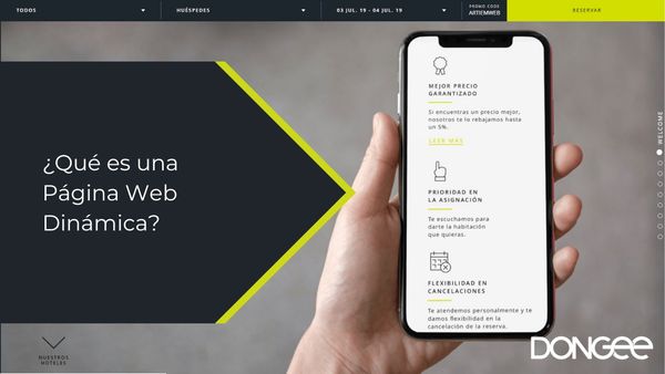 ¿Qué es una Página Web Dinámica?