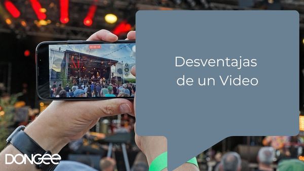 Desventajas de un Video