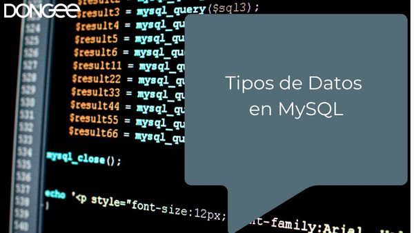 Tipos de Datos en MySQL