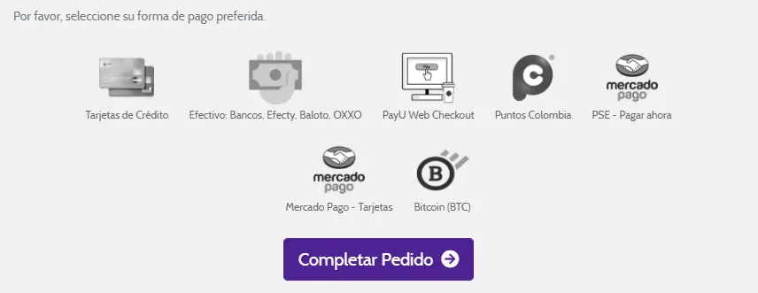 Completar pedido de dominio completar pedido del dominio