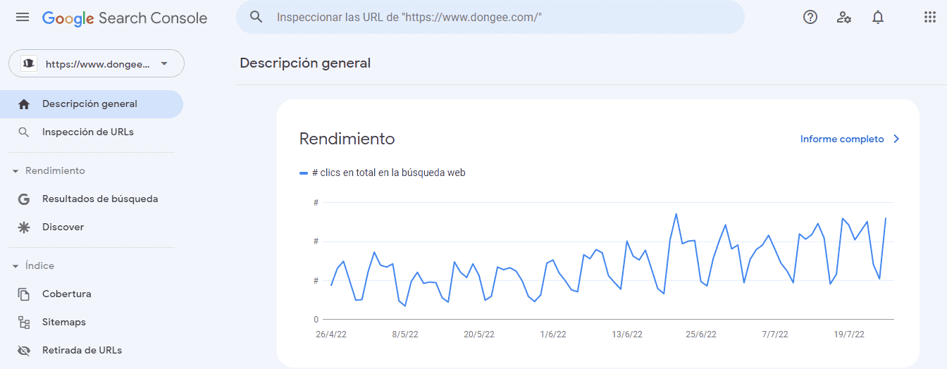 Descripción-general search console Descripción general de search console