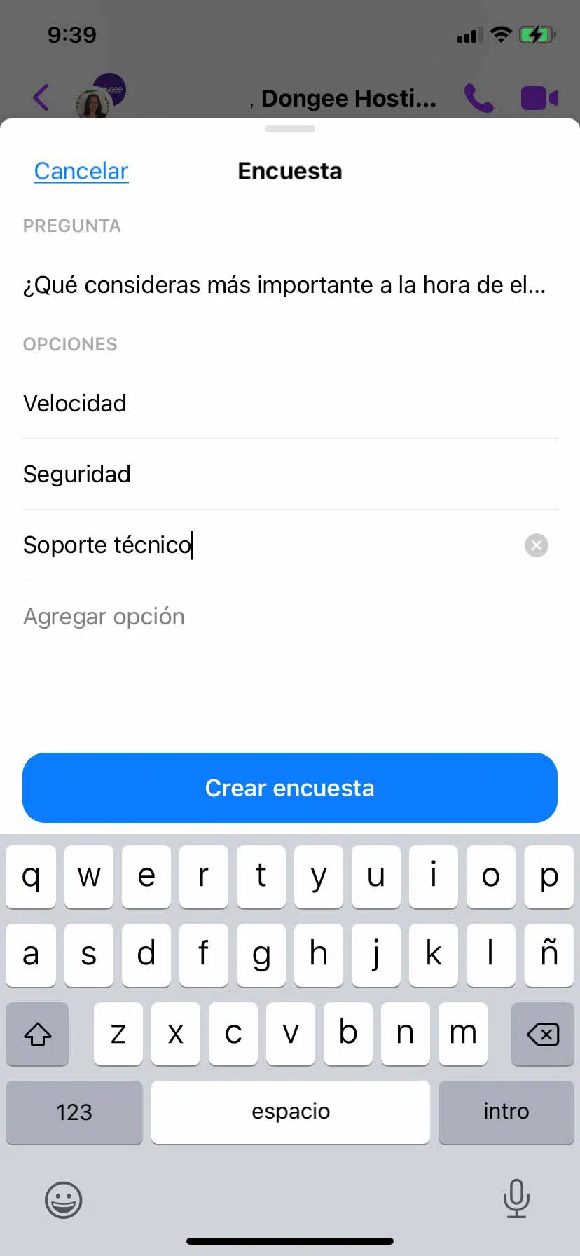 Generar encuestas de Facebook Messenger