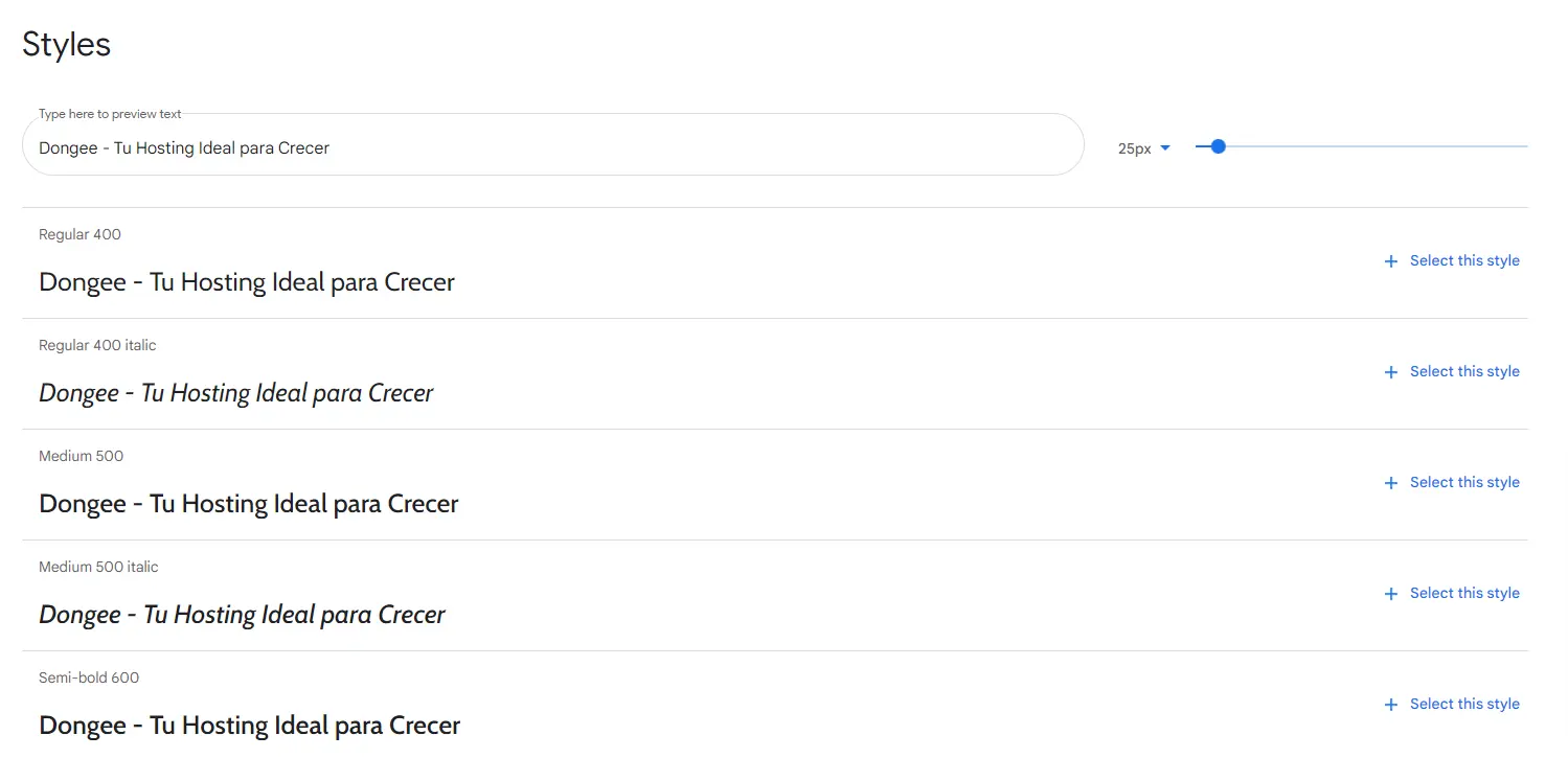 Google Fonts Google Fonts