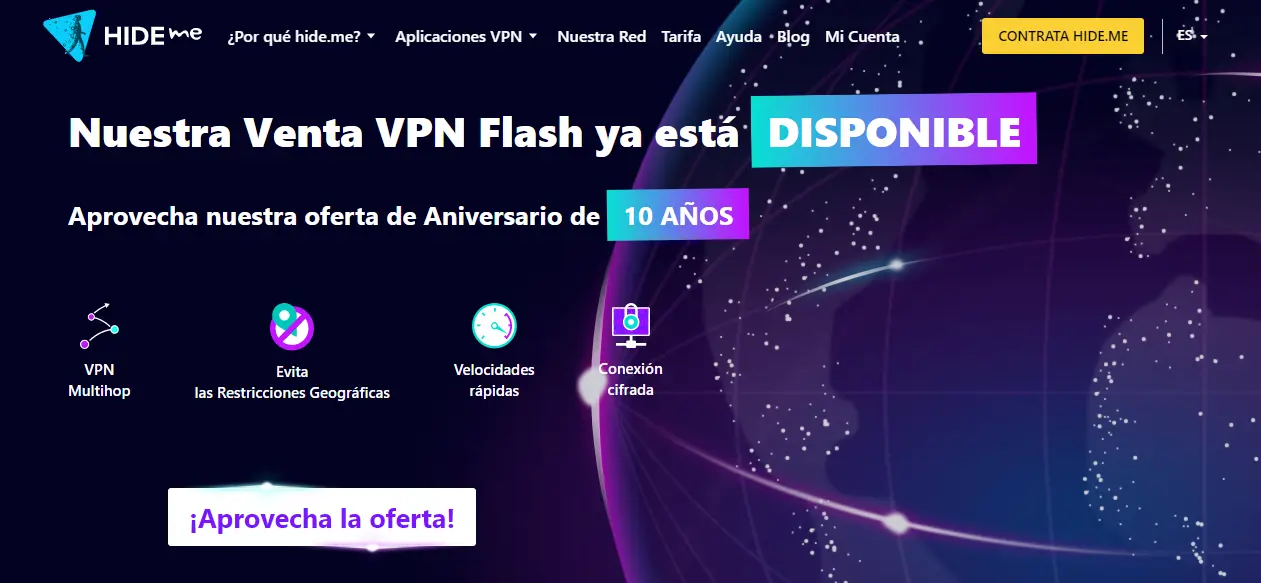 La VPN Más Rápida del Mundo y Protección de la Privacidad _ hide.me Hide.me