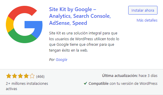 site kit google