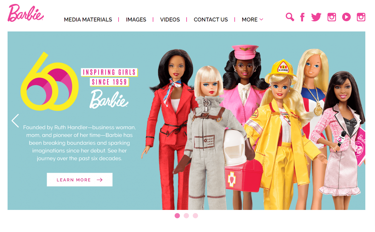 barbie color logo barbie