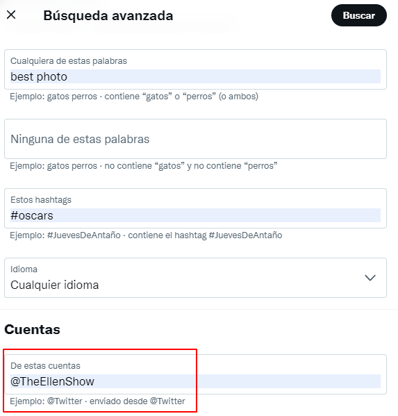 buscar en twitter correctamente Buscar en twitter correctamente