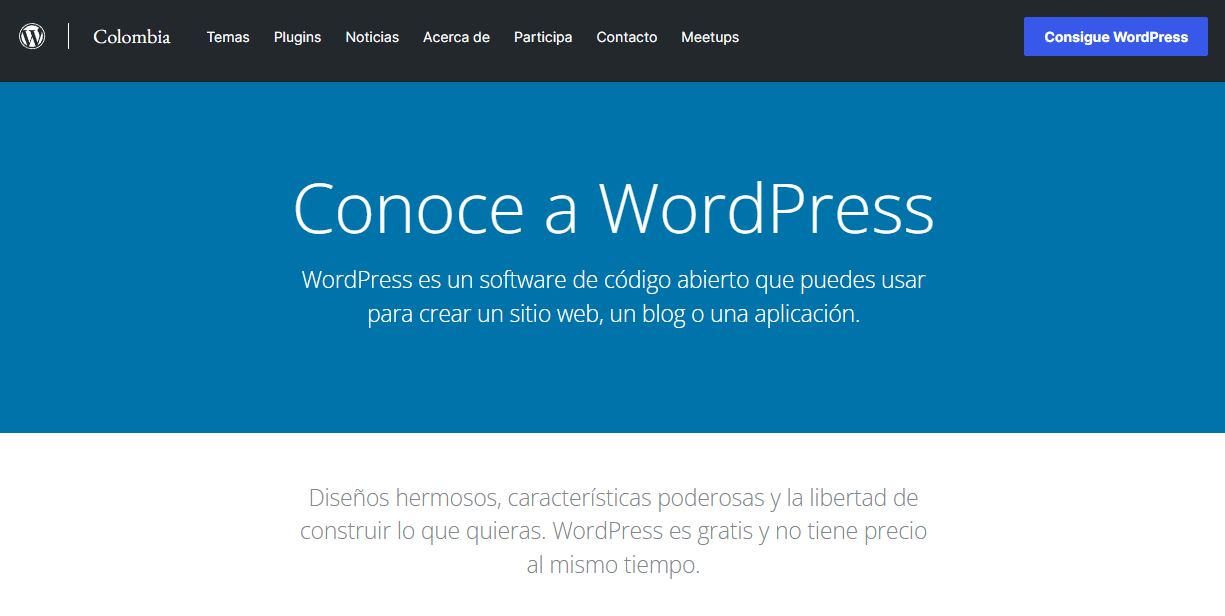 caracteristicas de WordPress Caracteristicas de wordpress