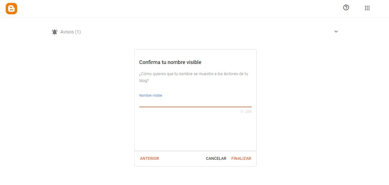 crear blog Crear blog