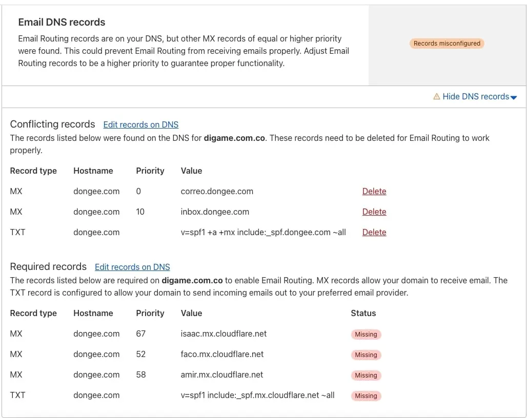 Registro DNS